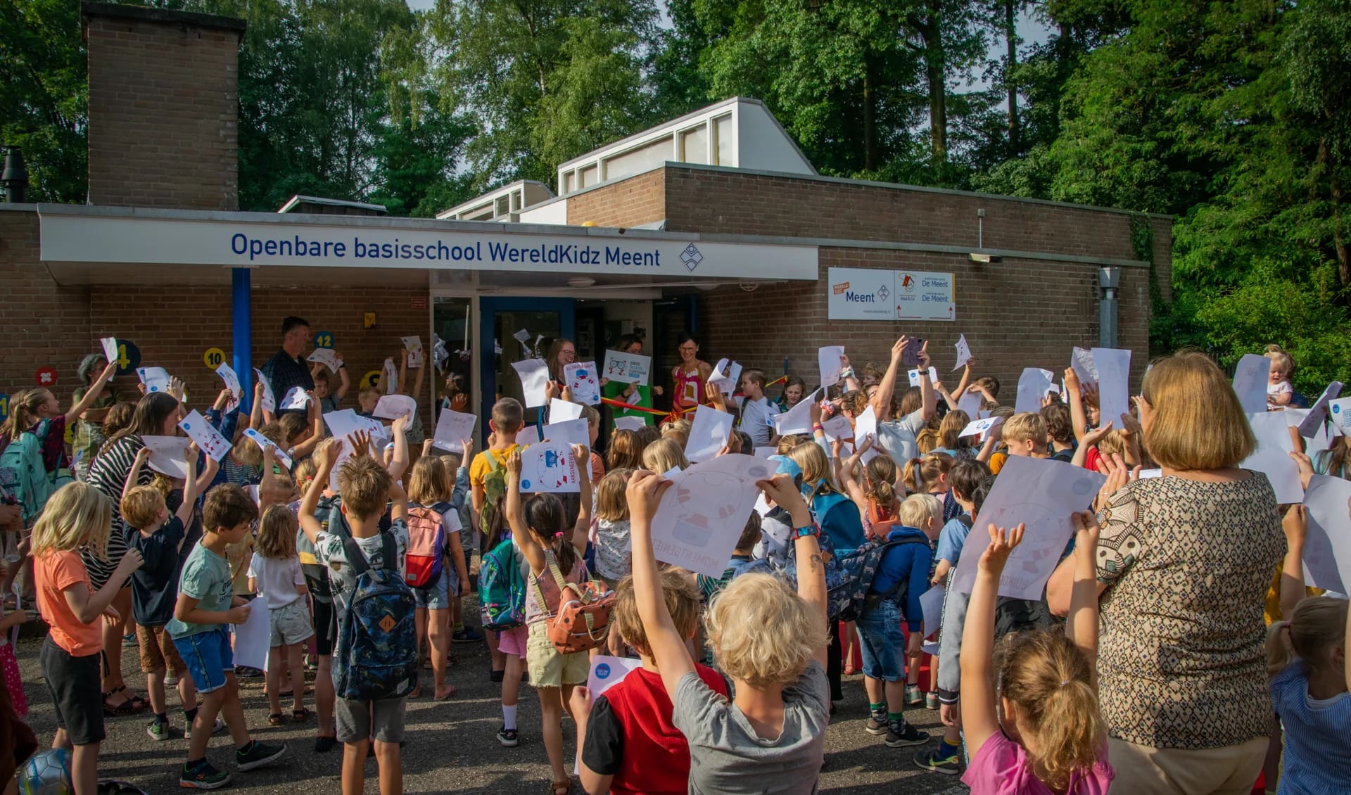 Leibomen bij OBS de Meent in Maarn